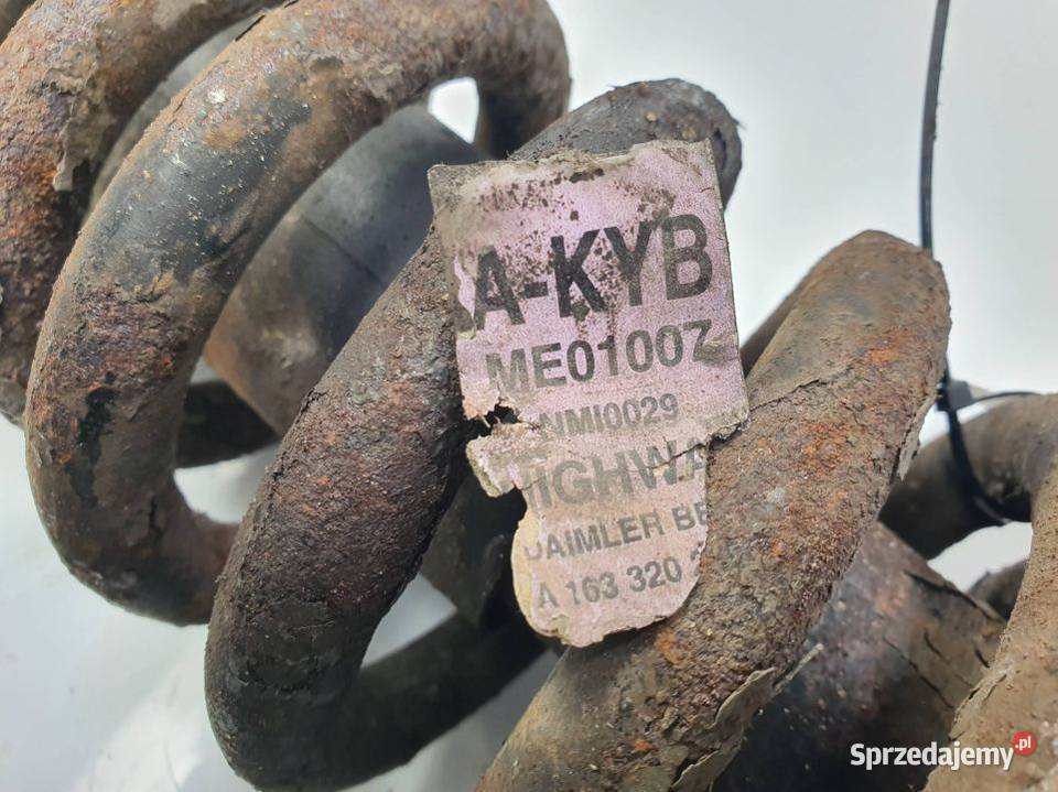AMORTYZATOR LEWY TYŁ MERCEDES ML W163 Lipno sprzedam