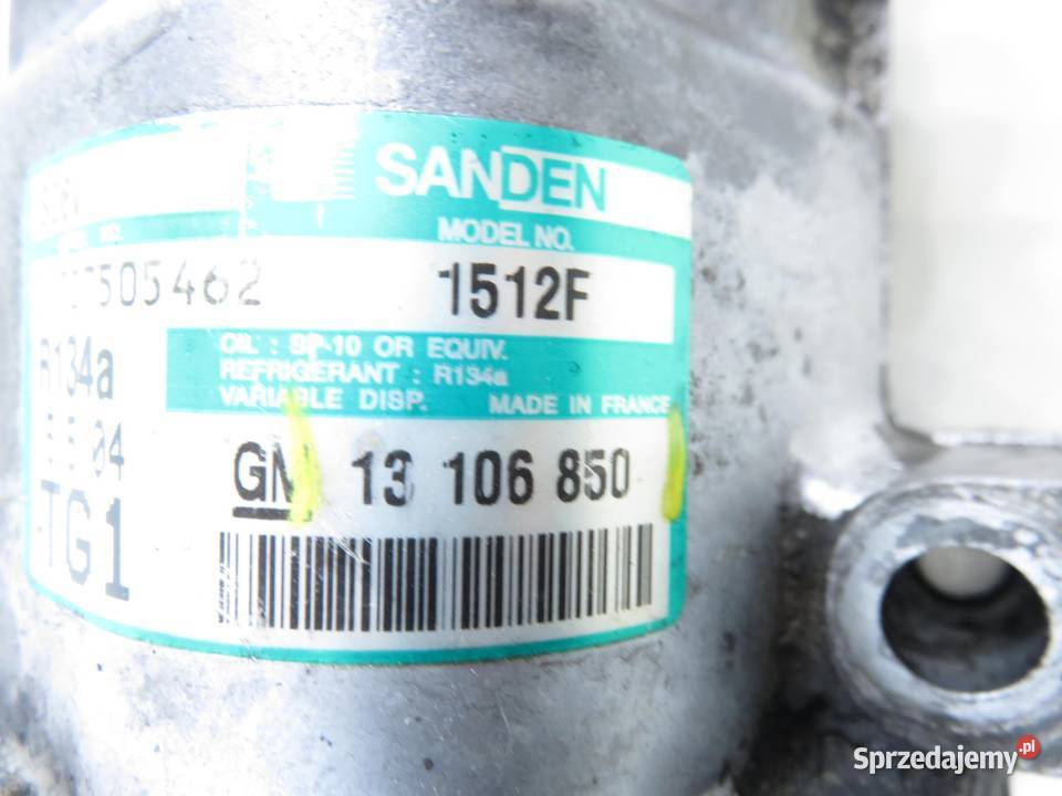 KOMPRESOR KLIMATYZACJI OPEL AGILA A 13 CDTI