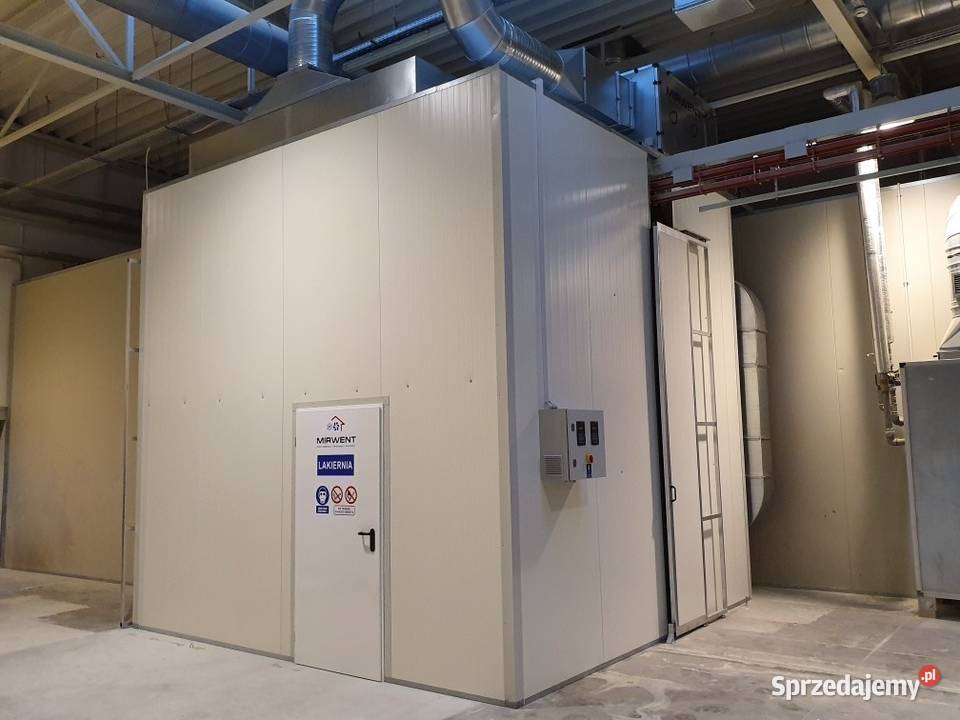 Kabina lakiernicza szyta na miarę Komora Solec Kujawski