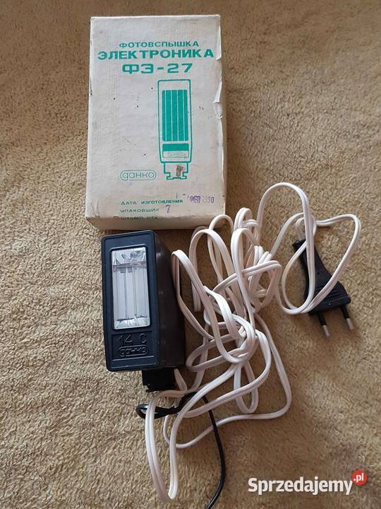 Lampa błyskowa produkcji ZSRR Tarnowskie Góry