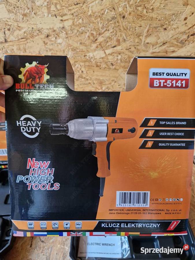 Klucz Udarowy Do Kół Elektryczny 2200w 800nm 12 Głogowa