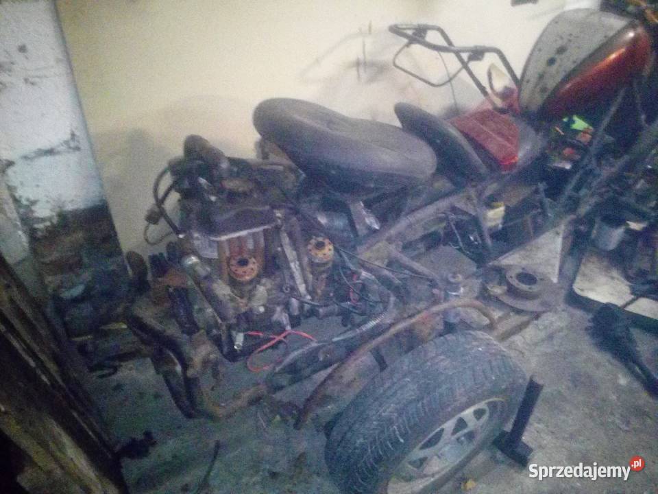 Trajka pokazd trzykolowy sam traktorek fiat 126p Pozostałe lubelskie Radecznica