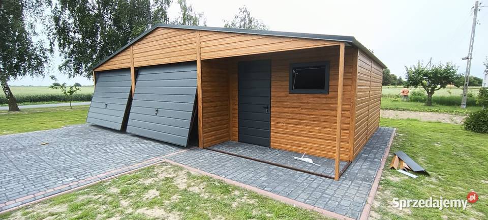 Garaż Blaszany 8x6 wiata lamele montaż 10x6 10x7 Garwolin sprzedam