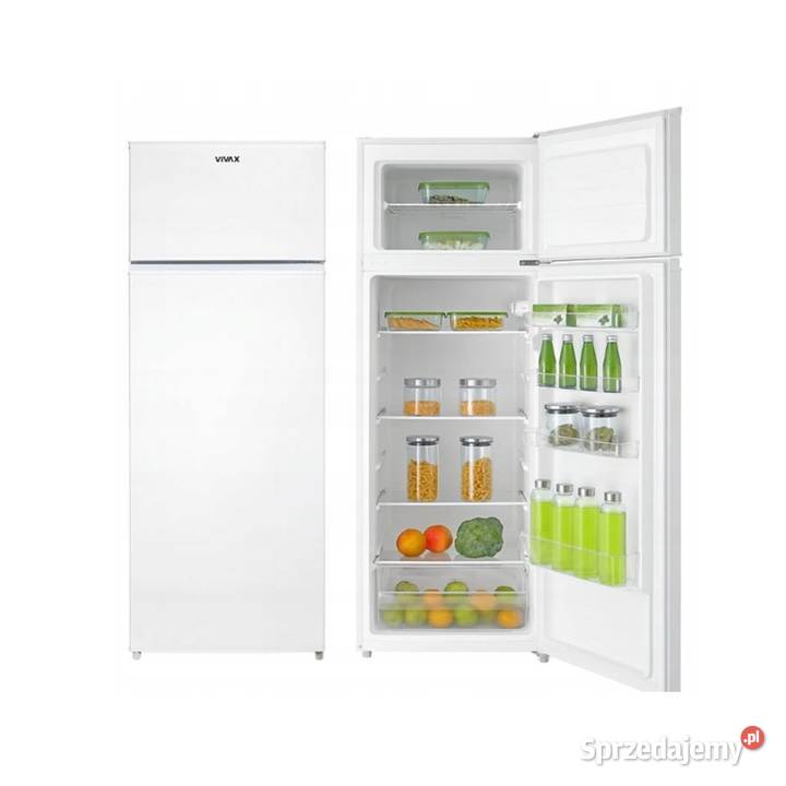 Lodówka Lodówko Zamrażarka Chłodziarka Vivax 159 wolnostojące Skawina