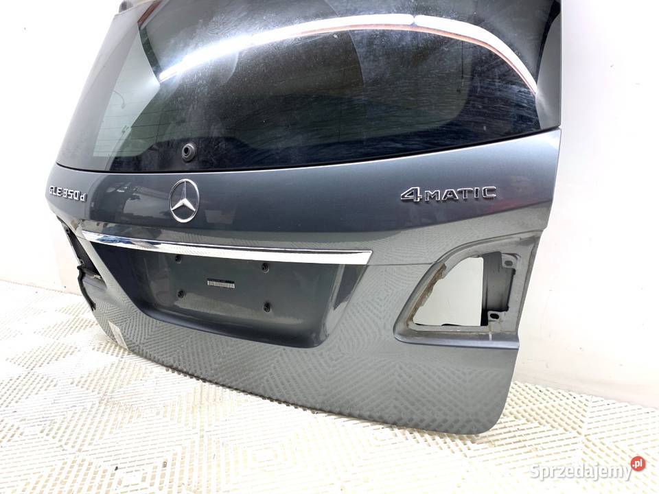 KLAPA TYŁ MERCEDES GLE SUV 1518 TYLNA BAGAŻNIKA