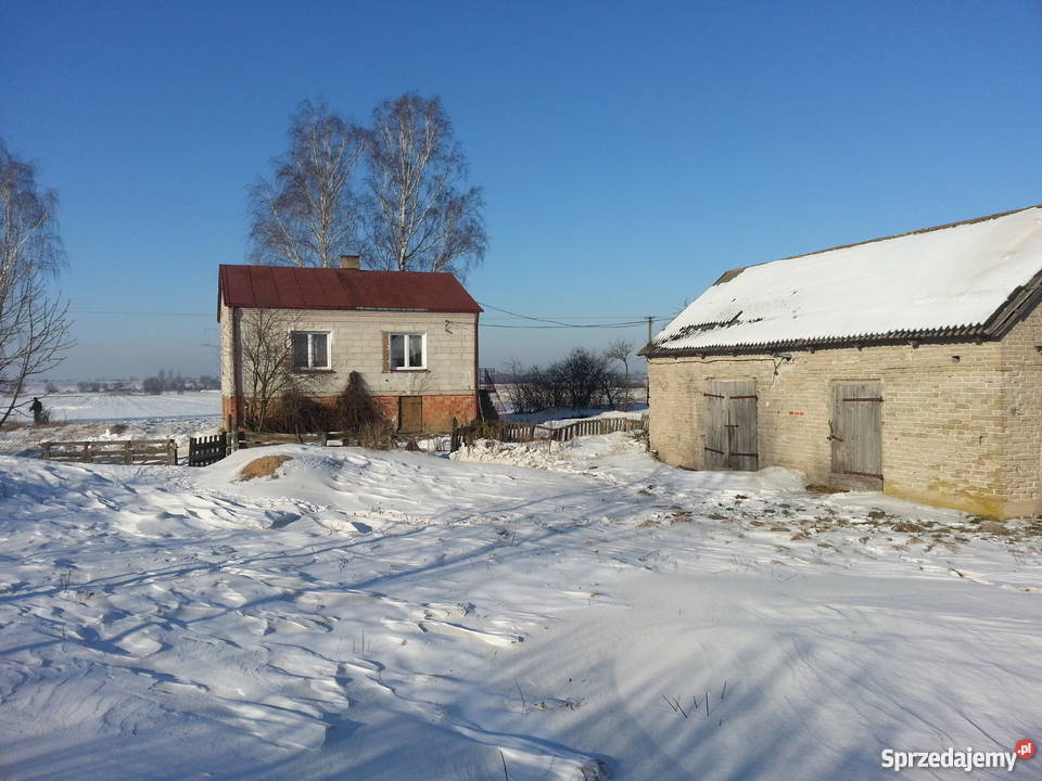 Działka rolna z domem Łazów 1m mazowieckie Łazów