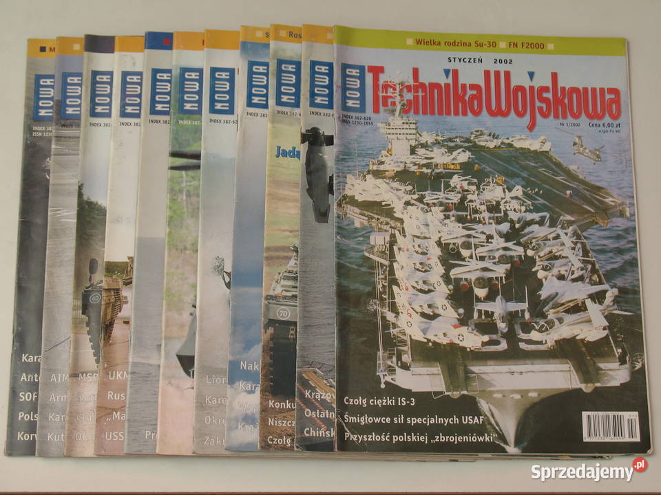 Technika Wojskowa 17 i 912 rocznik 2002 małopolskie Kraków