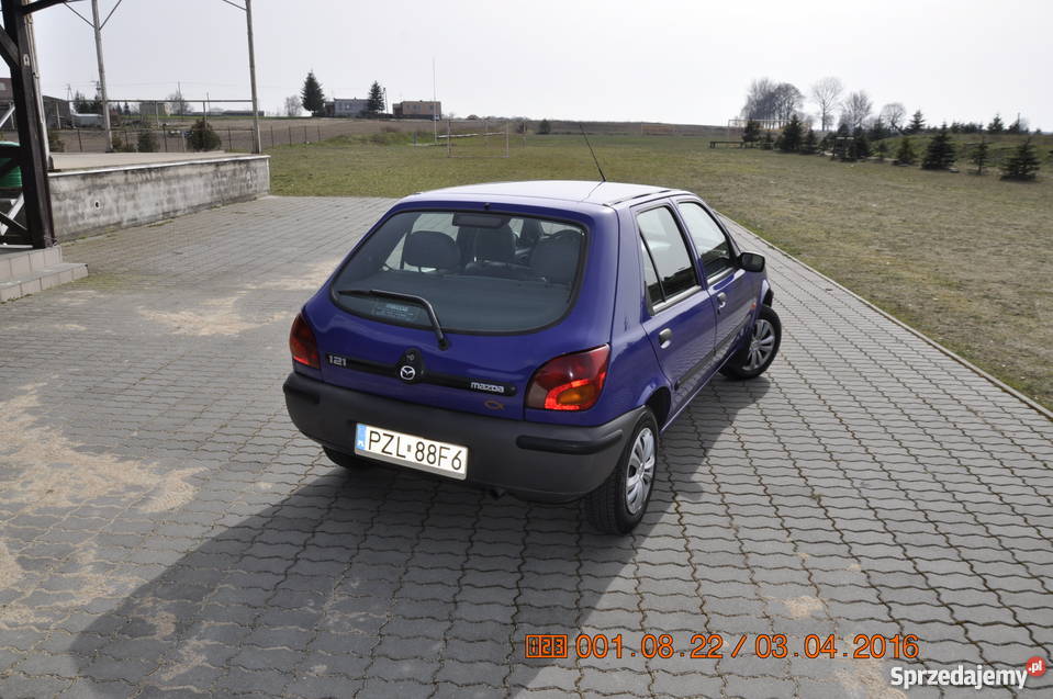 Mazda 121 Zarejestrowana Mazda 121 Fiesta 60KM Stara Wiśniewka