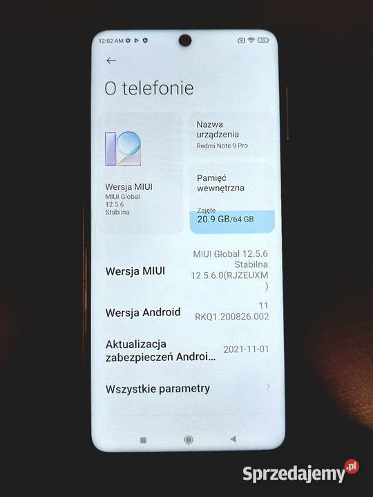 Xiaomi Redmi Note 9 Pro 64GB Nowy Apple / iPhone Warszawa