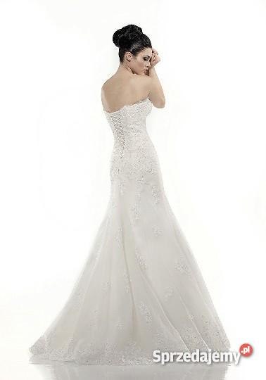 PRZEPIĘKNA SUKNIA ŚLUBNA Madonna Diane Legrand 3 Kraków