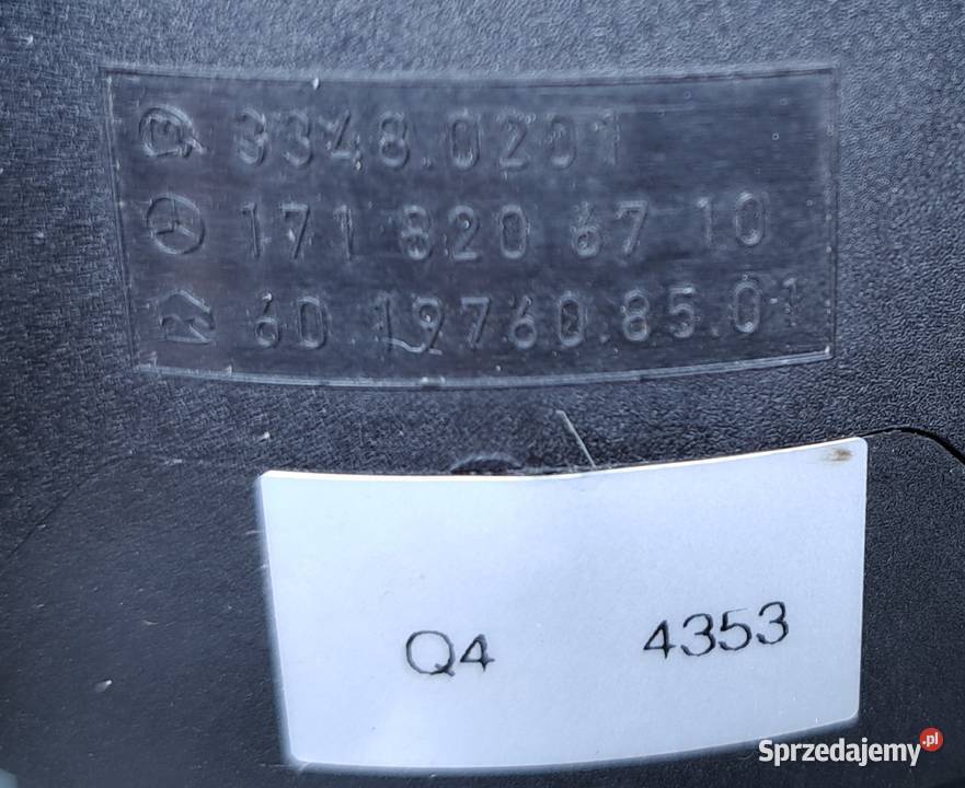 MULTIFUNKCJA KIEROWNICY MERCEDES R171 CKLASA dolnośląskie Mielęcin sprzedam