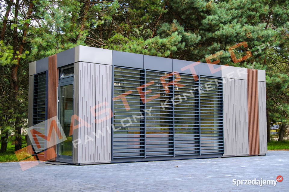 PAWILON HANDLOWY KONTENER BIUROWY mastertec Poznań
