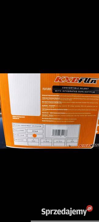 Sprzedam Dwa kaski Crossowe Nowe Czudec