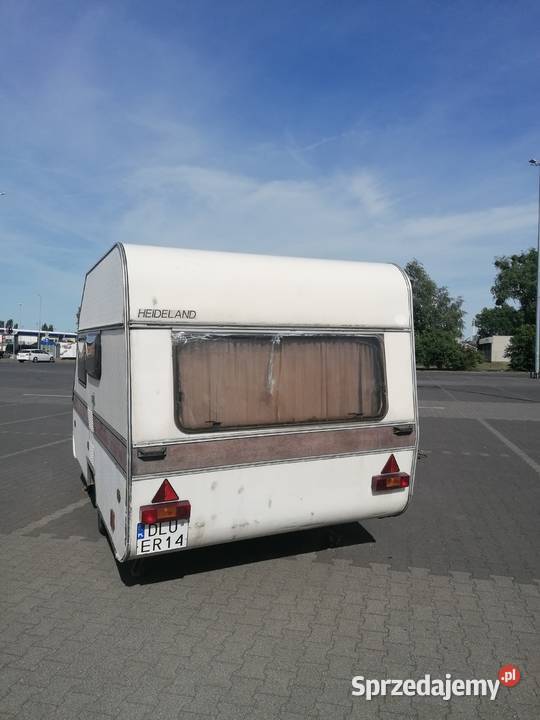 Przyczepa Kempingowa Heideland Zarejestrowana zachodniopomorskie Szczecin