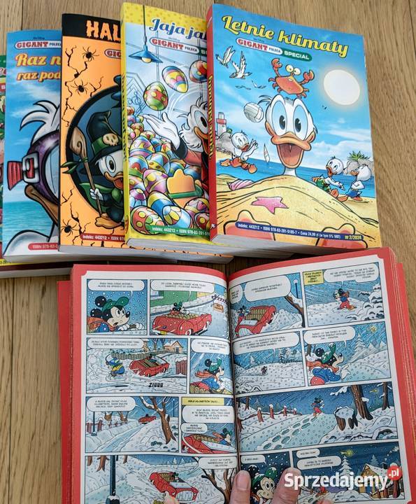 Komiksy Kaczora Donalda Gigant Poleca Special x Toruń