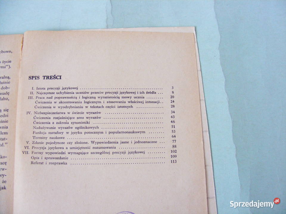 Ćwiczenie precyzji językowej ucznia Kształcenie miękka Oborniki Śląskie