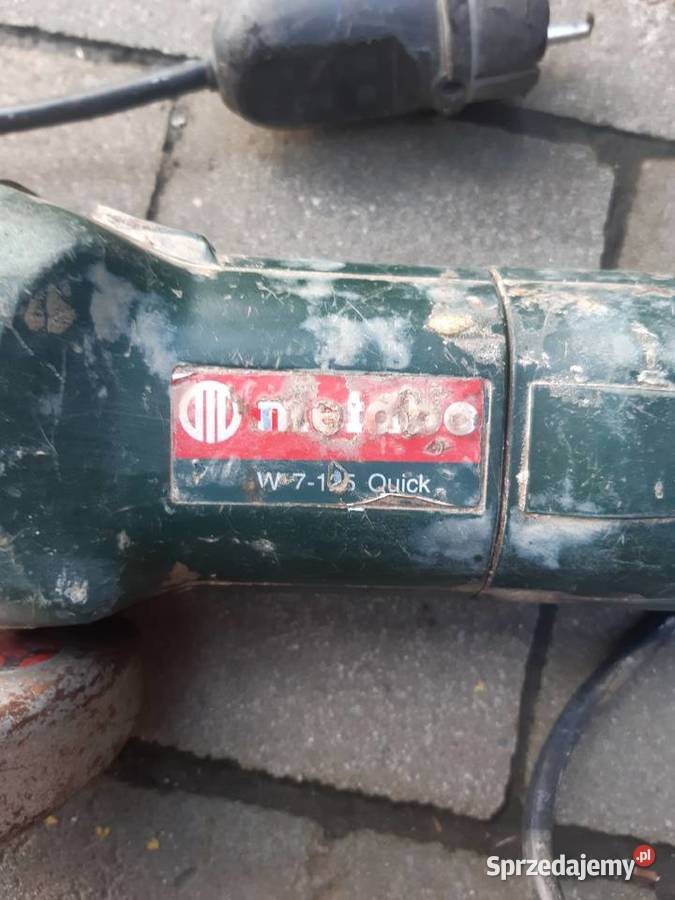 Szlifierka kątowa Metabo W7125 quick 1999 r Stary Sącz
