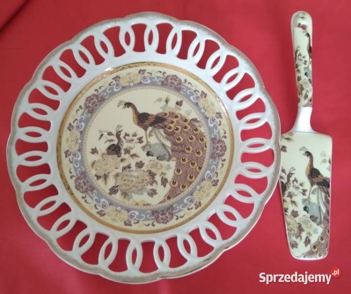Porcelanowy zestaw do ciasta