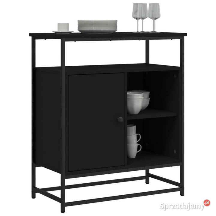 Szafka czarna 69x35x80 materiał drewnopochodny Warszawa