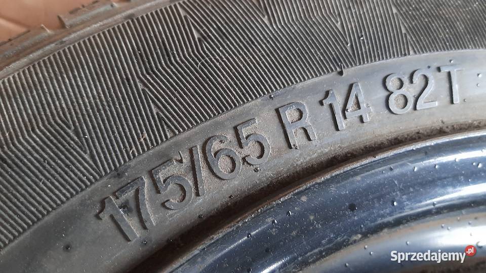 koło zapasowe 14 dojazdowe opel 4x100 17565 R14 Dębno sprzedam