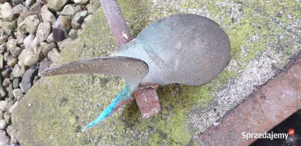 Śruba napędowa mosiężna łódź jacht Reszel sprzedam