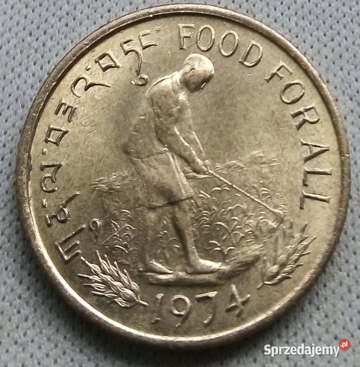 BHUTAN20 CHETRUMS1974 r Numizmatyka Legionowo
