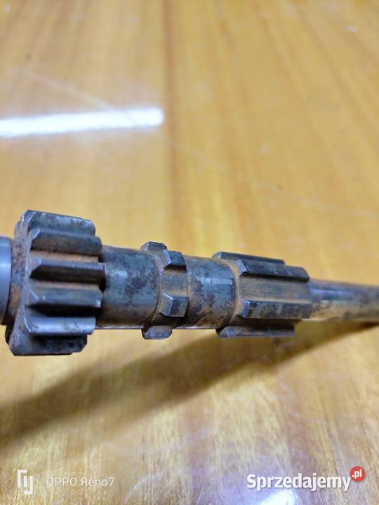 Wałek główny sprzęgłowy WSK WFM 125 Skrzynie biegów Łubno