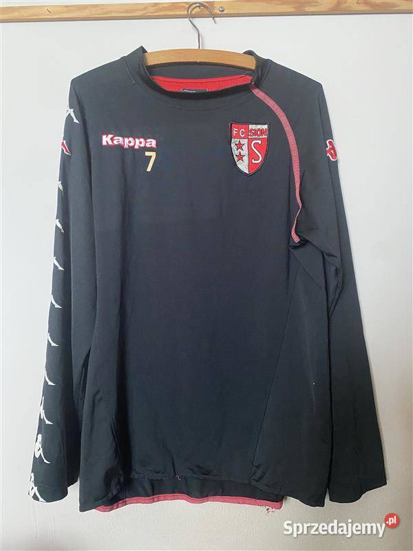 FC SION 2008 2009 długi rękaw Kappa 7 L UNIKAT dolnośląskie Wrocław