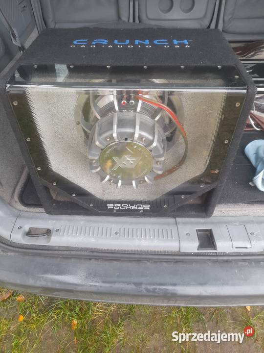 Subwoofer skrzynia basowa audio wzmacniacz mazowieckie Przasnysz
