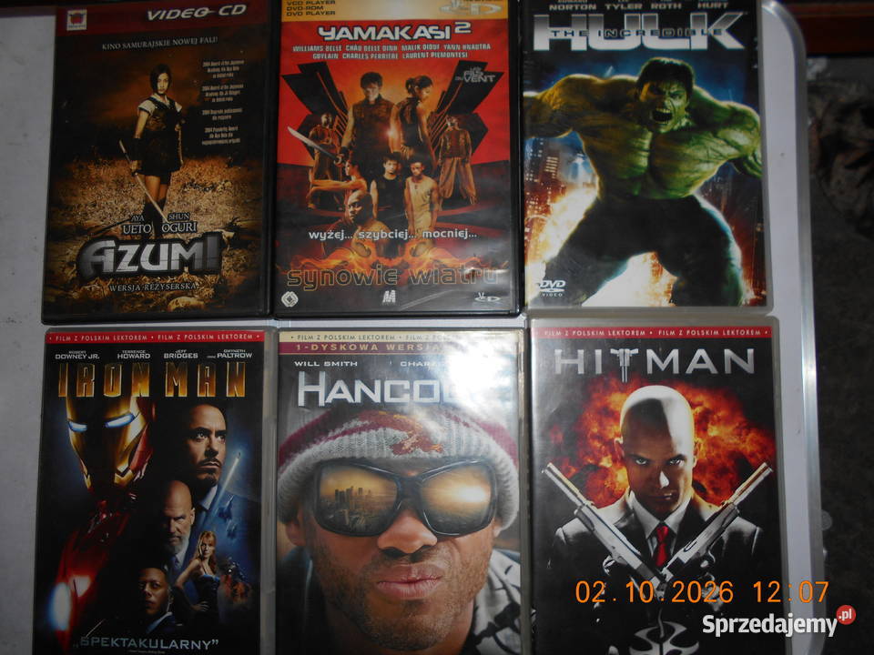 Filmy dvd Fantastyka i Przygoda Szczecin sprzedam