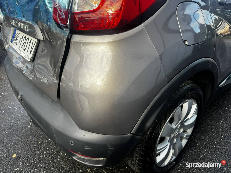 Renault Captur uszkodzony Renault Captur wspomaganie kierownicy małopolskie