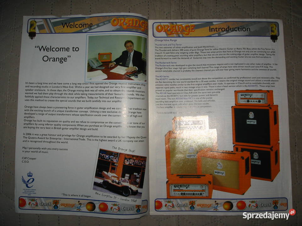 Orange Amps Professional Guitar Amplification Kępice