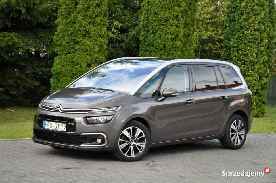 Citroen C4 Grand Picasso garażowany mazowieckie Ostrów Mazowiecka