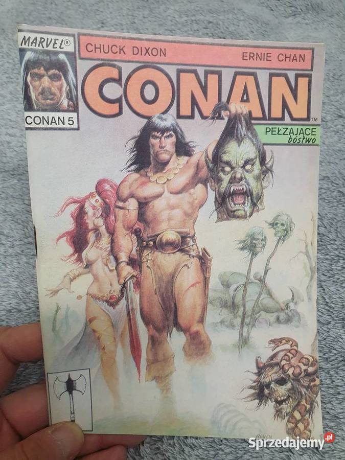 Conan zestaw 4 komiksów AS Editor 1990 pomorskie