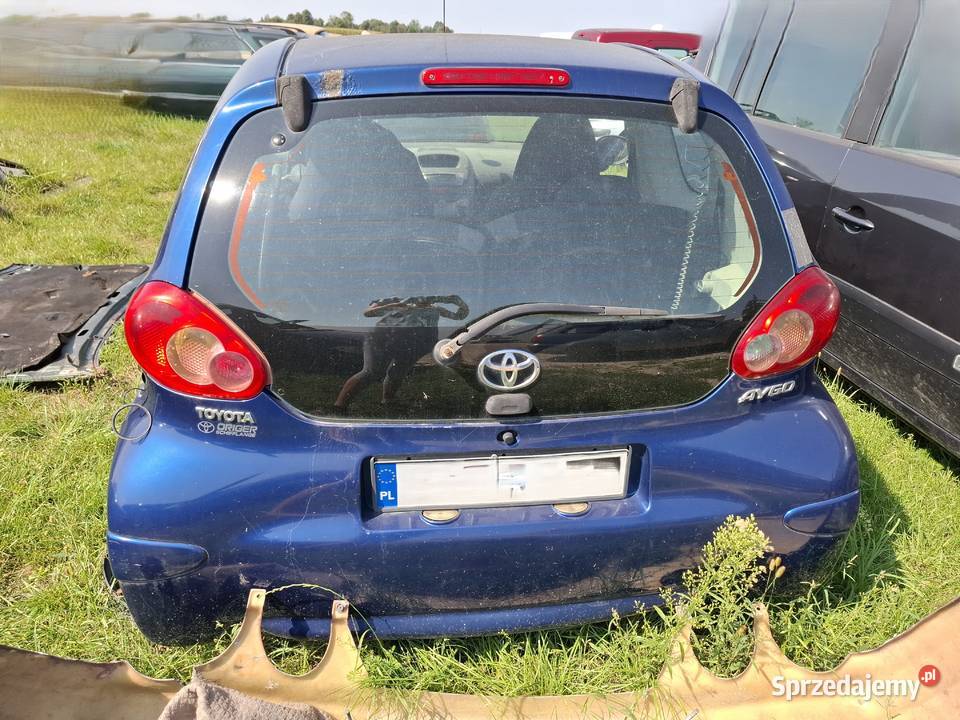 Samochód Toyota Aygo 14D 07r CZĘŚCI osobowe Wisznice sprzedam