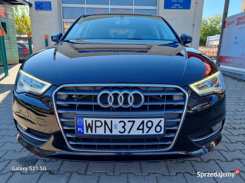 Audi A3 20 TDI 150 półskóry nawigacja autoalarm Płońsk