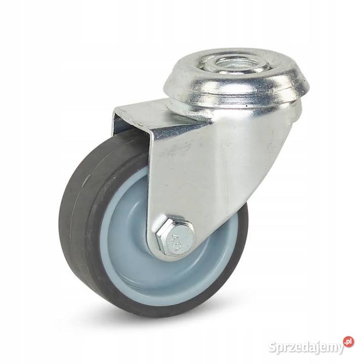 Zestaw Kół Obrotowych Hamulec 50mm 160 Guma 4 Kozienice