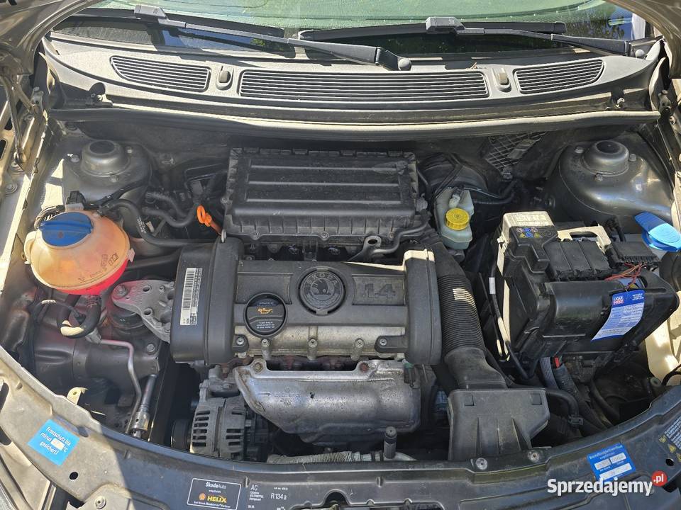 Skoda fabia 14 16v Klimatyzacjia tylki 140 szary Słubice sprzedam