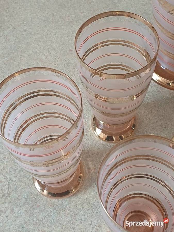 vintage dzbanek ze szklankami małopolskie Nowy Targ sprzedam