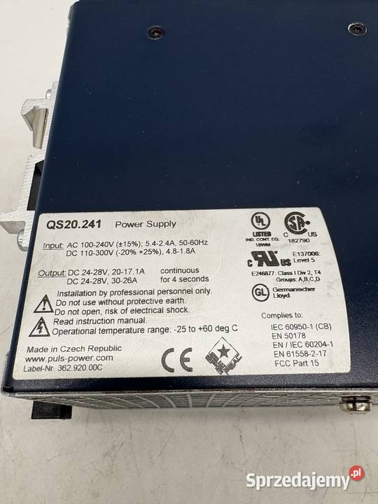 Puls QS20241 Zasilacz 480W Warszawa