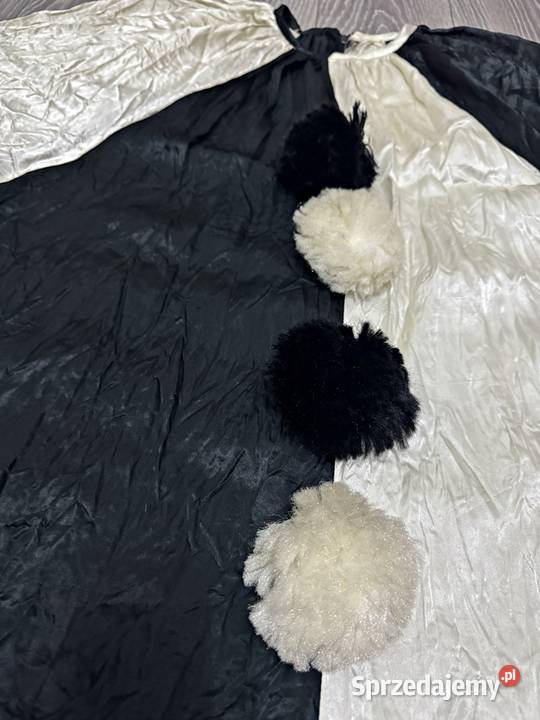 Kombinezon kostium klauna jokera czarno biały Warszawa