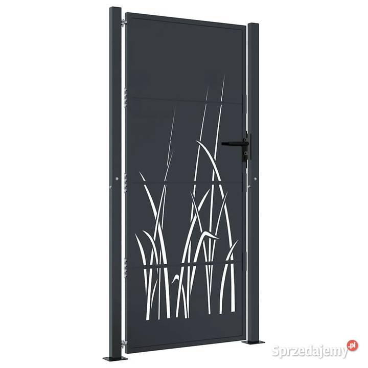 vidaXL Furtka ogrodowa antracytowa 100x200 sprzedam