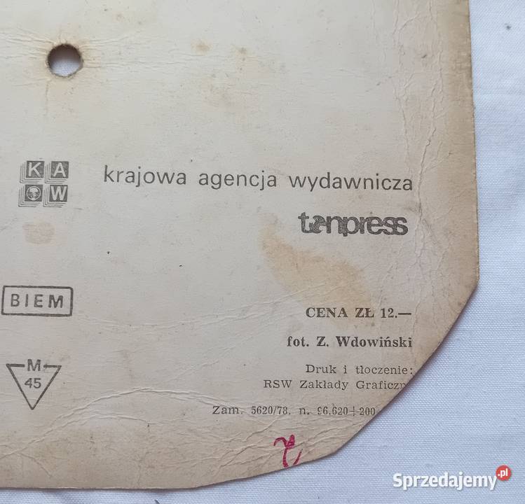 Pocztówka dźwiękowa Drupi Piccola e Fragile KAW Koźminek