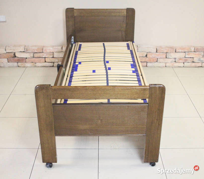 Łóżko elektryczne starszych osób rama DĘBOWA Dom i Ogród Pszczyna sprzedam