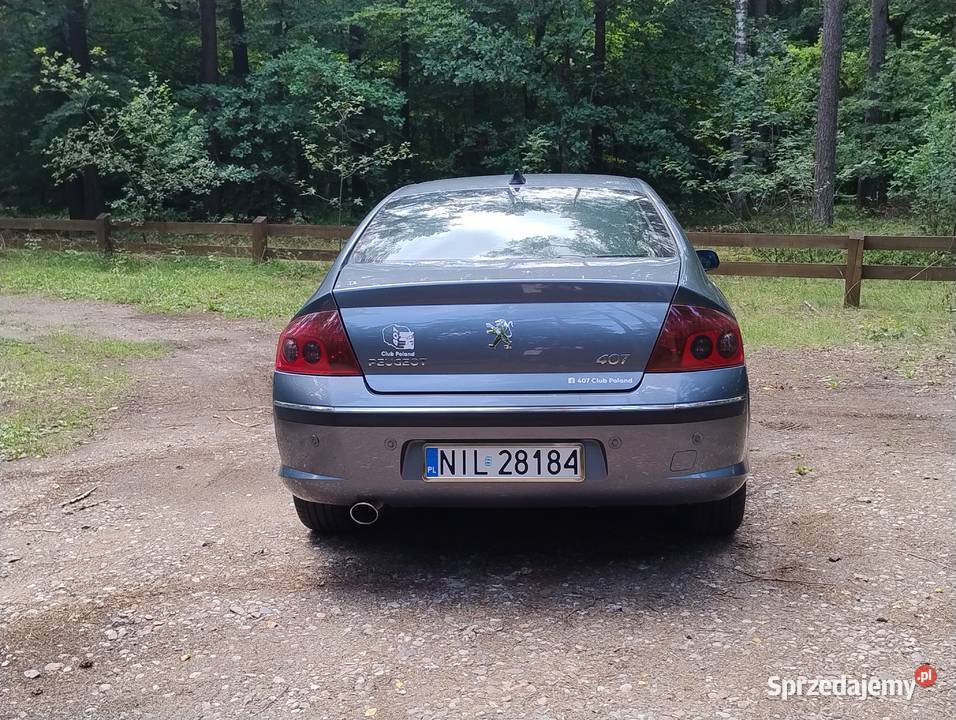 Peugeot 407 Sedan 20 benzyna LPG Rok produkcji 2004 Boreczno sprzedam