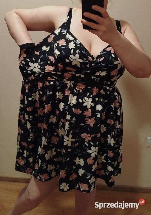 Letnia sukienka rozmiar 5254 kolorowy Spódnice i sukienki małopolskie sprzedam