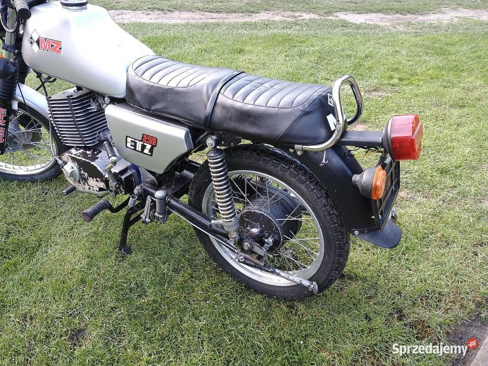 MZ etz 250 z dokumentami nieuszkodzony MZ Motoryzacja Młynek