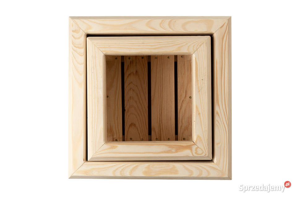 Donice nowoczesne 3D drewniane Zestaw 2 donic Kalety sprzedam