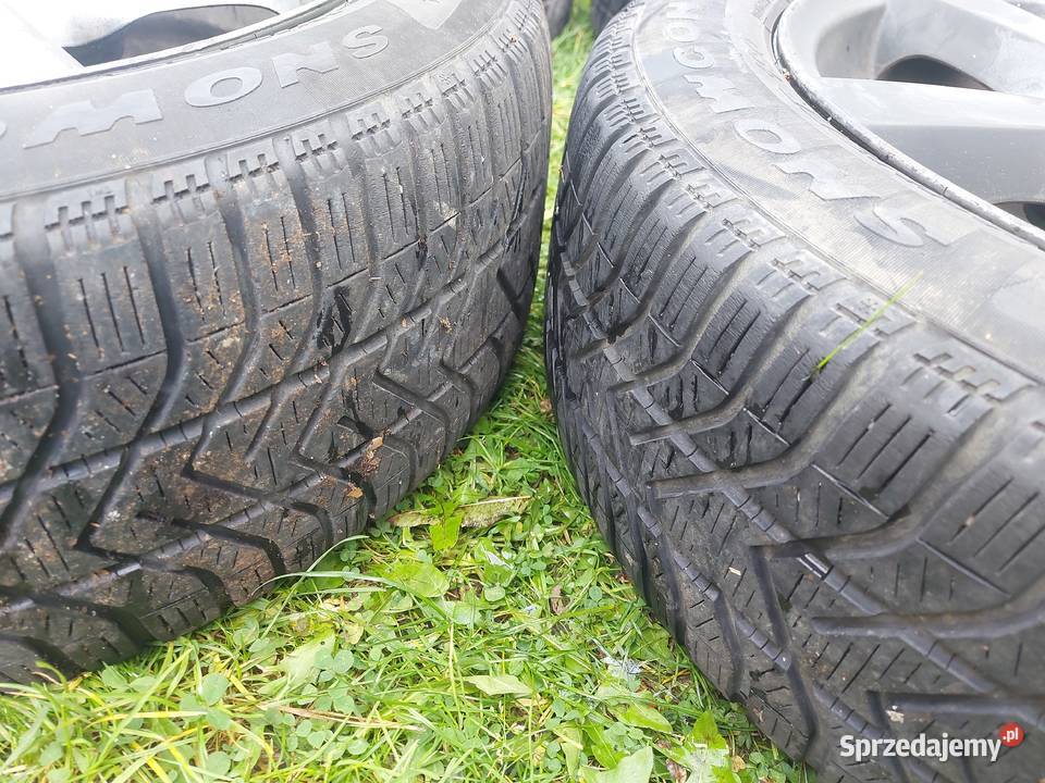 Koła Alufelgi 20555 R16 5x112 ZIMOWE Pirelli 5mm Tychy