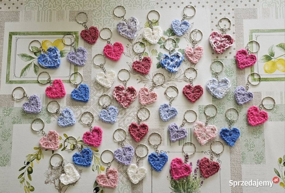 Unikalne maskotki zabawki i breloczki szydełkowe Kańczuga